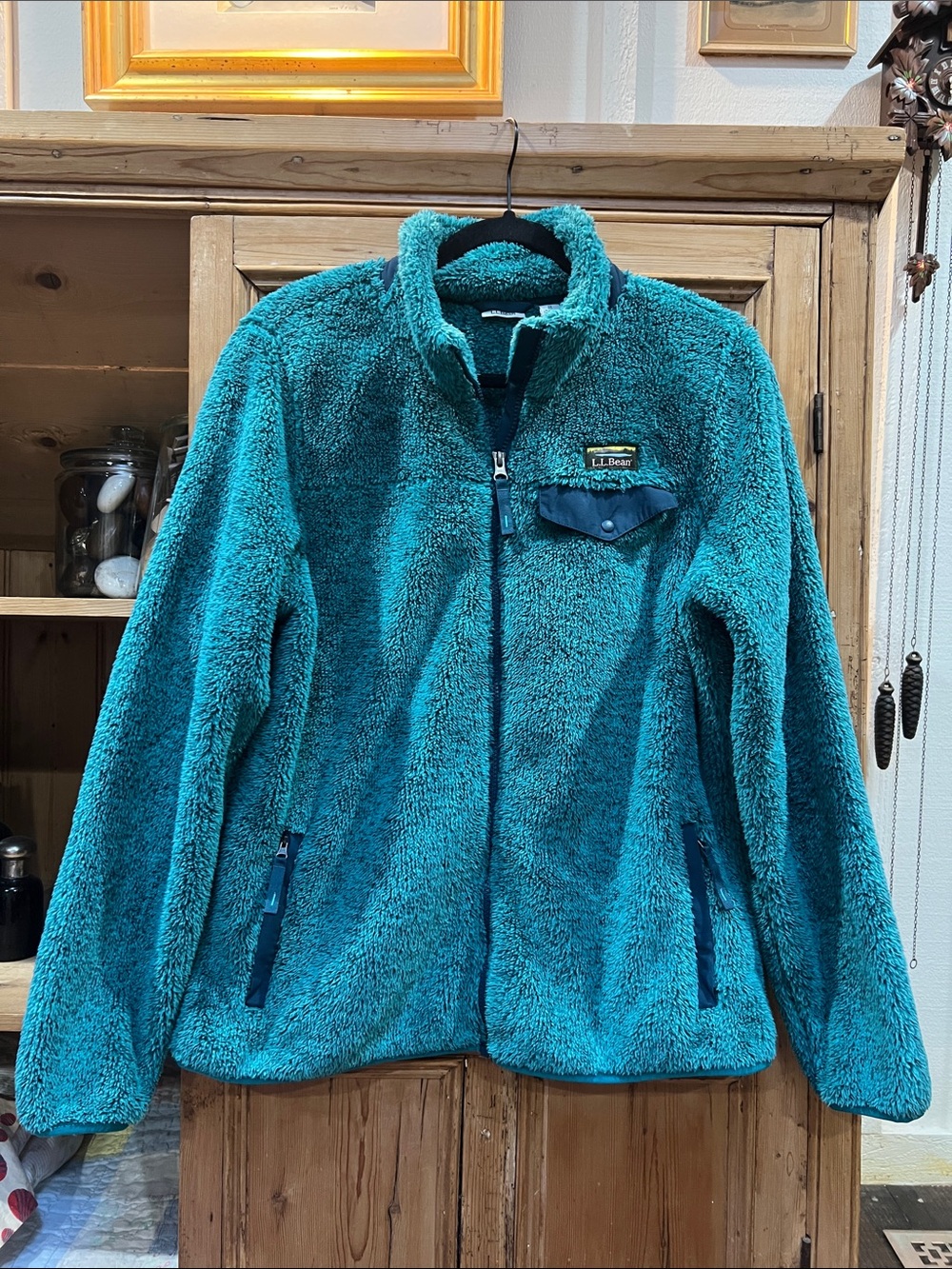 L.L. Bean Hi-Pile Fleece Zip Jacket